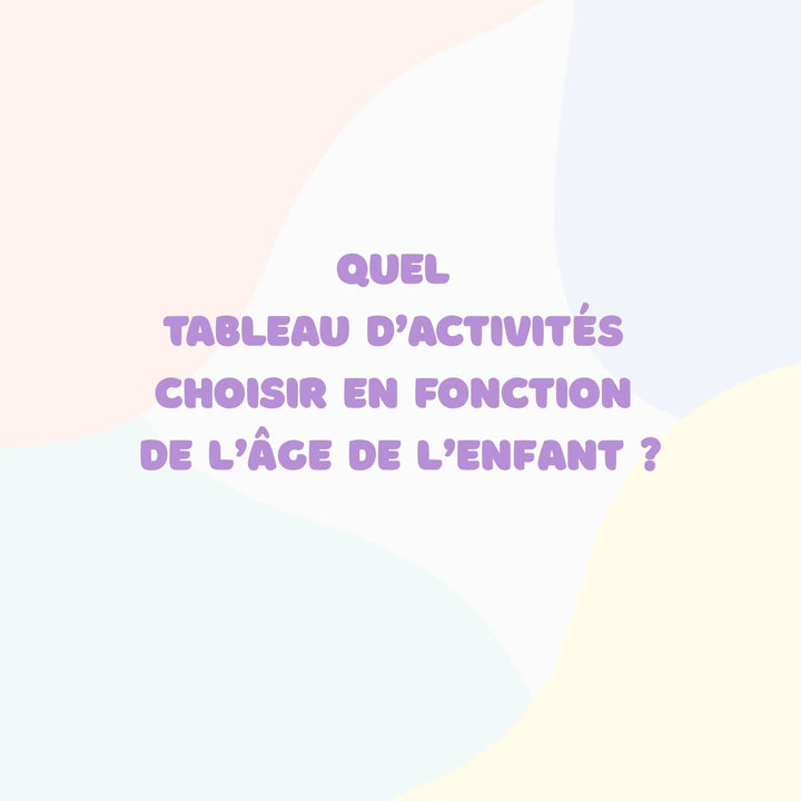 Comment choisir la bonne Busy Board selon l’âge et le développement de l’enfant